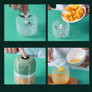 Mini Processador De Alimentos Elétrico Usb 250ml