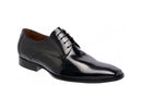 Kit 01 Par De Sapatos Cromo Preto + Cinto De Couro