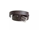 Kit 01 Par De Sapatos Crazy Horse Café + Cinto De Couro