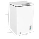 Freezer 100l Midea Horizontal 01 Tampa 220V - Cfa10b2