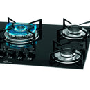 Fogao 5b Fischer Vidro Tripla Chama Cooktop  - 1743-5733