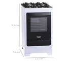 Fogao 4b Dako Supreme Glass Mesa De Vidro - 300000568
