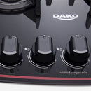 Fogao 4b Dako Supreme Glass Mesa De Vidro - 300000568