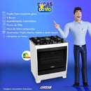Fogao 5b Dako Supreme Glass Mesa De Vidro - 300000570
