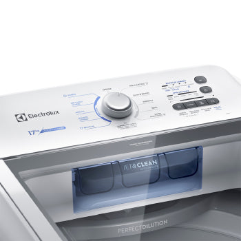 Lavadora 17 Kg Electrolux Essencial Care Cesto Inox - Led17