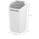Lavadora 20kg Wanke Premium Lwbe201t - 15040002