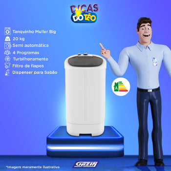 Lavadora 20kg Mueller Big  - 610000610