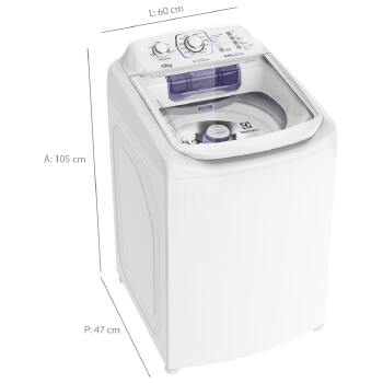 Lavadora 12kg Electrolux Cesto Inox 220V - Lac12