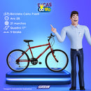 Bicicleta Aro 26 21 marchas Masculina Freio fio Flash Cairu - 310954