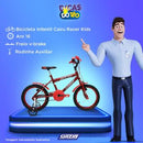 Bicicleta Aro16 Freio fio Masculino Racer Kids Cairu - 319373