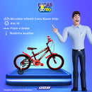 Bic Aro16 F.fio Masc. Racer Kids Cairu - 319373