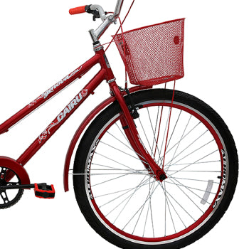 Bicicleta Aro26 Com Cesta Fem. Personal Genova Cairu - 310122 - PC / 2