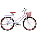 Bicicleta Aro 26 Com Cesta Feminina Personal Genova Cairu - 311010 - PC / 2