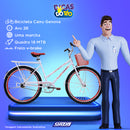 Bicicleta Aro 26 Com Cesta Feminina Personal Genova Cairu - 311010 - PC / 2