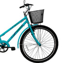 Bicicleta Aro 26 Com Cesta Feminina Personal Genova Cairu - 318495 - PC / 2