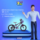 Bicicleta Aro16 Com Cesta Feminina Fadinha Cairu - 319369