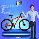 Bicicleta Colli Aluminio Aro 29 Freio disco Shimano 21m  - 531.26m