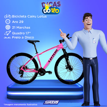 Bicicleta Aro 29 Cairu Al Lotus/cxr F. Mec Q17 - 319107