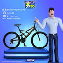Bicicleta Colli  Gps Dupla Susp Aro 26  21m 36 Raias - 148c.11m