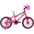 Bicicleta Aro 16 Mormaii Mtb Sweet Girl C/ Cesta V-brake - 2010701000701