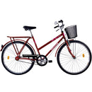 Bicicleta Houston Aro 26 Onix Vb C/cesta - On26v1m