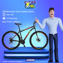 Bic. Cazelle Roma A.29 Quadro 18 Freio A Disco 21m - 3442-0126d
