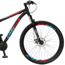 Bic. Cazelle Turim A.29 Q.17 Aluminio Shimano 21m - 3341-0116d