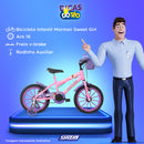 Bicicleta Aro16 Mormaii Sweet Girl C/ Cesta  - 201070104701