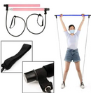 Kit Barra De Pilates Portátil Exercício Casa Pernas Glúteos