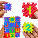 Tapete Didático Eva Infantil Letras Números Tatame Alfabeto