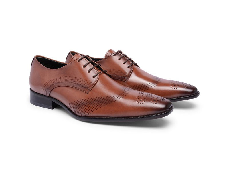 Oxford Masculino Cromo Argentino Caramelo 23121