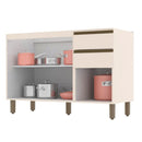 Balcao Henn Connect 3pts 2gvs 1,20m 100 Mdf S/tampo - C66-139