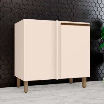 Balcao Canto Henn Connect 1 Pt C/ Tampo - Ce595-108 - PC / 2