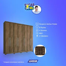 Roupeiro Santos Master 8 Pts 4 Gvs - 144711p - PC / 4