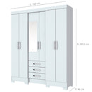 Roupeiro Henn Briz B23 6 Pts 3 Gv - B23-10 - PC / 2