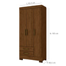 Roupeiro Henn Briz Be16 03 Pt 02 Gv - Be16-130