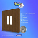 Roupeiro Henn Cover 6 Pts 3 Gvs - De211-130 - PC / 4