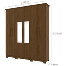 Roupeiro Henn Cover 6 Pts 3 Gvs - De211-130 - PC / 4