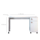 Mesa Computador Lukaliam Malta 1 Pt 1 Gv - 902889