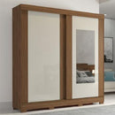 Roupeiro Panan Ilheus 2pts 3 Gvs C/ Espelho - 40010091-0155 - PC / 4
