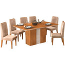 Conjunto Mesa Dj Clara 1,70x90 Cm 06 Cad Lia - 235.302.097.015 - PC / 5
