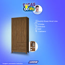 Roupeiro Moval Lima 3 Pts 2 Gvs - 133.951331.6