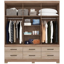 Roupeiro Demobile Veneto 6 Pts 6 Gvs - 66020-108 - PC / 3