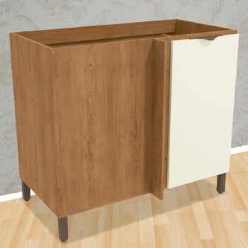 Balcao De Canto Kappesberg Lotus Cb585 98cm 1p C/t - Cb585-frowor - PC / 2