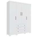 Roupeiro Santos Sonata 4 Pts 3gvs - 159766 - PC / 3