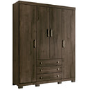 Roupeiro Santos Sonata 4 Pts 3gvs - 159799 - PC / 3