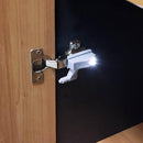 2 Dobradiças De Led Para Armarios 3w Bf