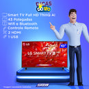 Tv 43p Lg Led Smart Wifi Fulhd Bluetooth Hdr Usb H - 43lm6370psb.bwz