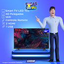 Tv 40p Tcl Led Smart Wifi Full Hd Android Comando Voz  - 40s615