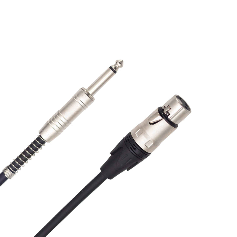 Cabo Para Microfone Emborrachado P10 Xlr 10 Metros Mpae-10 Wireconex